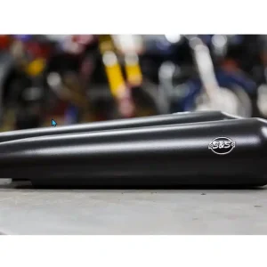 Garantierte Lieferung Endschalldämpfer Racing S&S black - passend für Royal Enfield Continental GT 650 / Interceptor