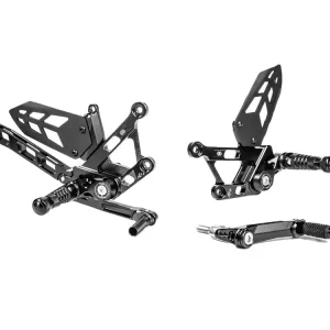 Neu Gilles Fussrastenanlage MUE2-Y03-B passend für Yamaha MT-10 RN78 (Bj.22-) mit ABE