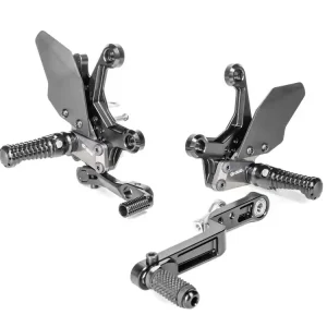 Gilles Fussrastenanlage AS31GT3-H14-B schwarz passend für Honda / CB 750 Hornet / CB 500 Hornet Preis Gesenkt