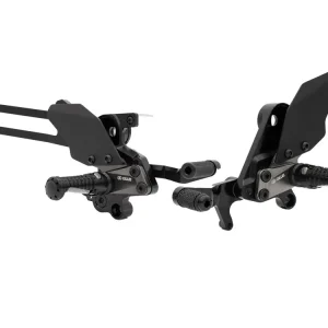 Gilles Fussrastenanlage AS31GT3-H16-B schwarz passend für Honda MSX Grom JC92 (Bj.22-) Highlight