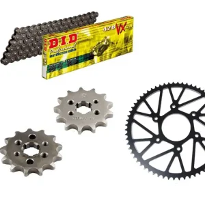 DID Kettensatz passend für Motobi DL 125 (Bj.22-) DID428 Kette Zertifiziert