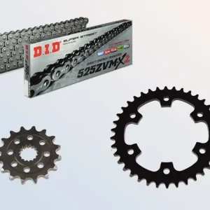 DID Kettensatz passend für Royal Enfield 650 Continental / Interceptor (Bj.2018-) DID525ZVM-X2 Kette Top-Angebot