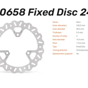 Moto-Master Bremsscheibe Nitro vorn / hinten Suzuki Burgman 125 200 - 110658 Meistverkauft