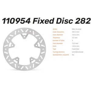 Direkt Vom Hersteller Moto-Master Bremsscheibe Nitro hinten passend für Yamaha XP T-Max 500 - 110954