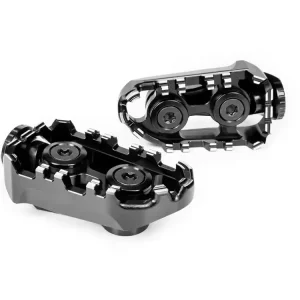 Gilles Tech-X Enduro Austauschfußraste, schwarz passend für BMW R 1300 GS RGK-122-UF35-SET-B Schneller Versand