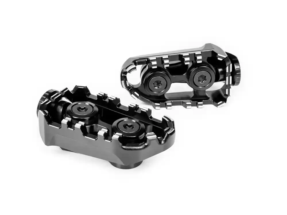 Gilles Tech-X Enduro Austauschfußraste, schwarz passend für BMW R 1300 GS RGK-122-UF35-SET-B Schneller Versand