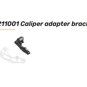 Neuheit Oversize Adapter 260 mm - 211001 Caliper adapter bracket