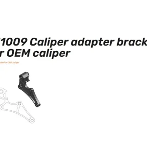 Sofort Bestellen Oversize Adapter 320 mm schwarz - 211009 Caliper adapter bracket