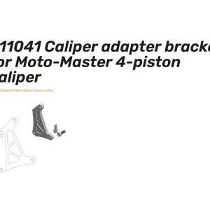 Kracherpreis Moto-Master Supermoto Adapter Racing 320 für 4-Kolben Bremszange - 211041