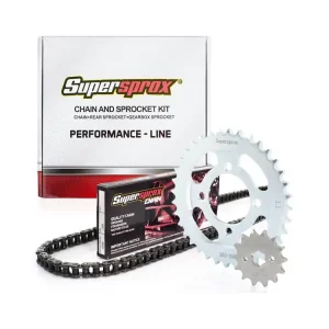 Supersprox Kettensatz passend für Benelli Leoncino 500 / ABS (Bj.17-) Highlight