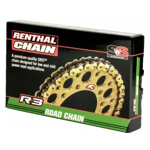 Saisonangebot Renthal 520 R3-3 Offroad SRS Kette gold 120 Glieder
