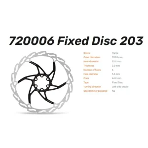 Moto-Master Bremsscheibe passend für Surron Light Bee vorn Flame 203 Kostenloser Rückversand