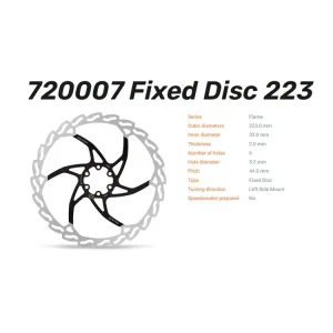 Neuheit Moto-Master Bremsscheibe passend für Surron Light Bee vorn Flame 223