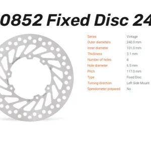 Moto-Master Bremsscheibe passend für Surron Ultra Bee hinten Vintage Begrenztes Angebot