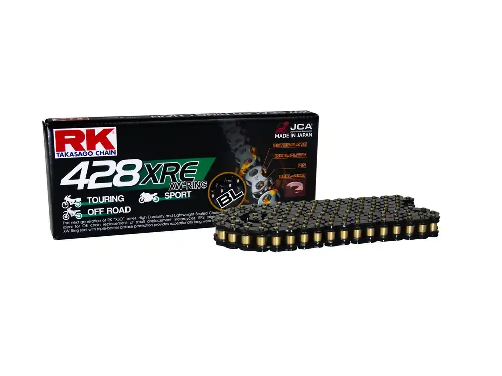 Jetzt Kaufen Motorradkette RK 428 XRE XW-Ring Kette 120 Glieder