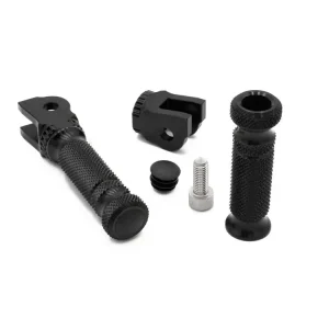 Kostenloser Rückversand Gilles Austauschfußrasten Sport, Fahrer, schwarz RGK-300-UF41-SET-B