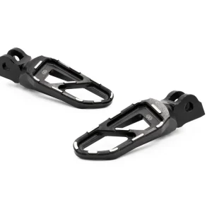 Zertifiziert Gilles Urban-Pro Austauschfußraste Fahrer, schwarz RGK-300-UF40-SET-B