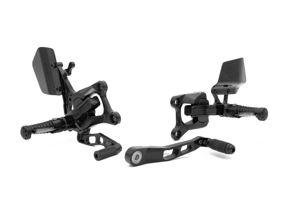 Knallerangebot Gilles Fussrastenanlage VCR-H05-B passend für Honda CBR 600 RR PC69 - VCR38GT