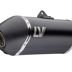 LeoVince Schalldämpfer SBK LV-14 Black Edition / silber Carbon passend für Honda XL 750 Transalp - 1 Preisreduziert