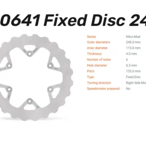 Moto-Master Bremsscheibe Nitro Mud hinten passend für Yamaha - 110641 Online Kaufen