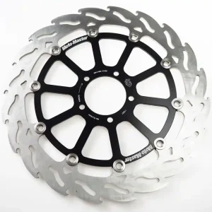 Kostenloser Versand Moto-Master Bremsscheibe Flame Floating vorne passend für KTM Superduke 1290 1390 - 112221 112220