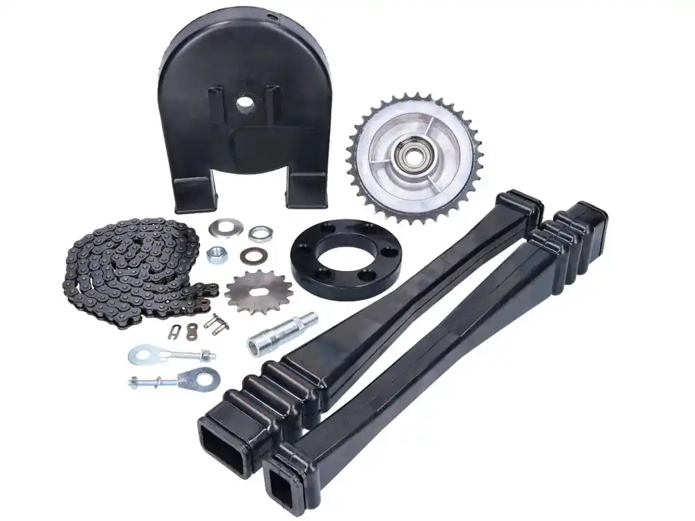 Neuheit Antriebskit Kettensatz passend für Simson KR51/2 Schwalbe - 14 Teile