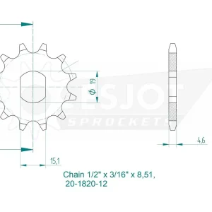 Jetzt Bestellen Ritzel 12 13 14 15 16 17 Zähne passend für Schwalbe Simson S51 S53 S70 S83 SD50 Albatros SR50 SR80 K