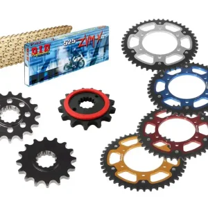 DID Kettensatz passend für Yamaha YZF-R1 1000 RN12 RN19 (06-08) DID525/ZVM-X2 Kette Sale