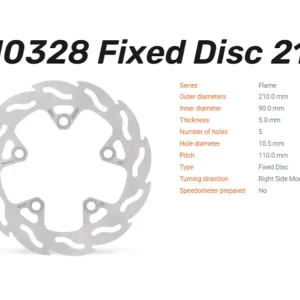 Sofort Bestellen Moto-Master Bremsscheibe Flame / Nitro hinten passend für Suzuki Burgman 400 / Z - 110328 110951