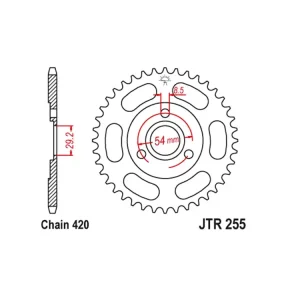 Kettenrad Stahl 26 28 30 35 37 39 40 42 45 Zähne (420) passend auf Honda Z50 A Monkey Kracherpreis