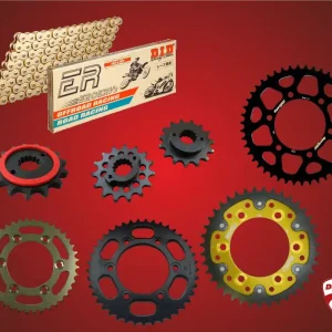 Beliebt DID Renn Kettensatz passend für Ducati 620 Monster /Dark /s i.e./i Bj 04 bis 06 mit DID520ERV7 Kette