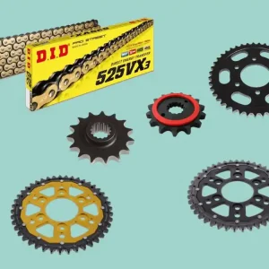 DID Kettensatz passend für Ducati 950 937 Desert X (Bj.22-) DID525VX3 Kette Super-Preis