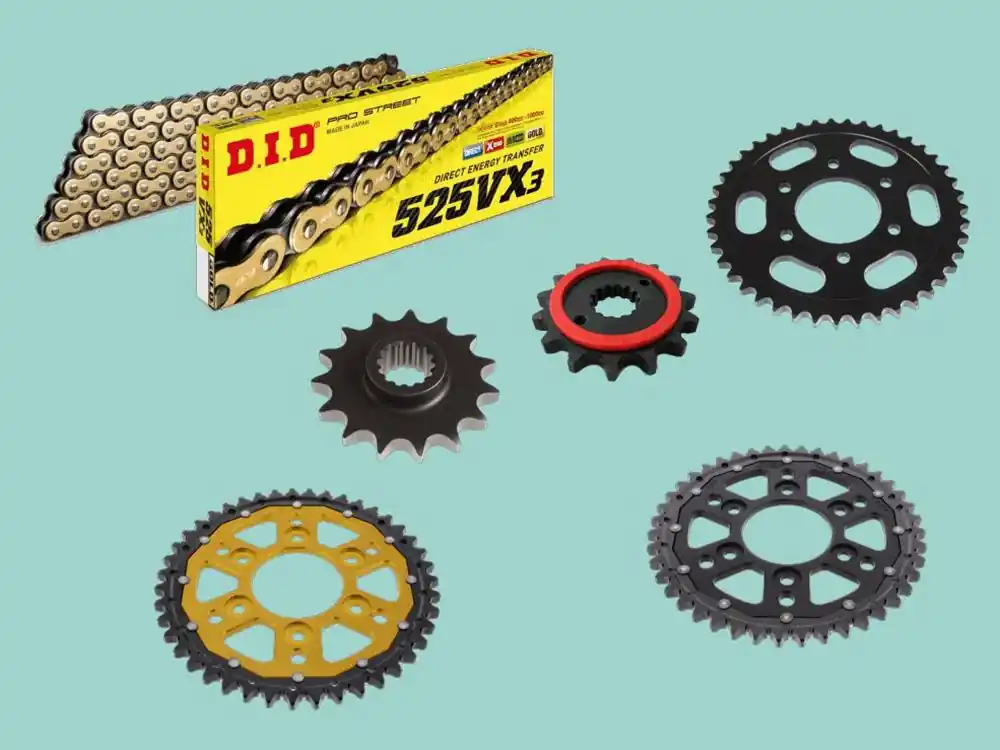 DID Kettensatz passend für Ducati 950 937 Desert X (Bj.22-) DID525VX3 Kette Super-Preis