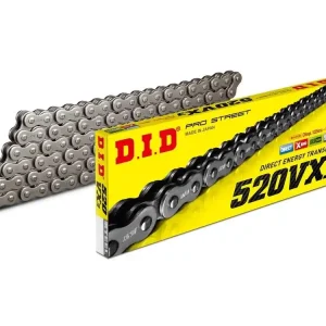 Geprüft DID 520VX3 X-Ring Kette 102 Glieder