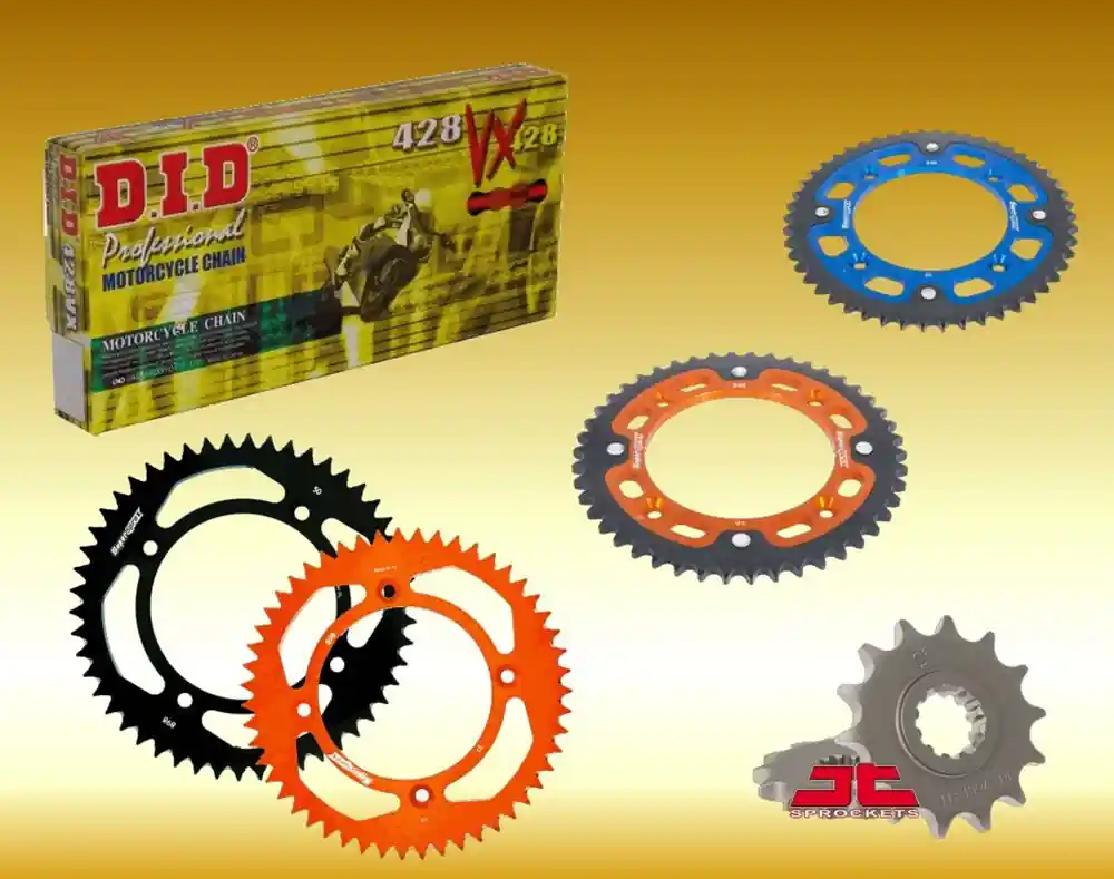 DID Kettensatz passend für Husqvarna TC85 Grossrad 19/16 Bj 15 bis 17 mit DID428 Kette Preiswert