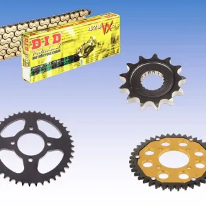 DID Kettensatz passend für Hyosung GT 125 R Comet (Bj.09-12) DID428 Kette Direktkauf