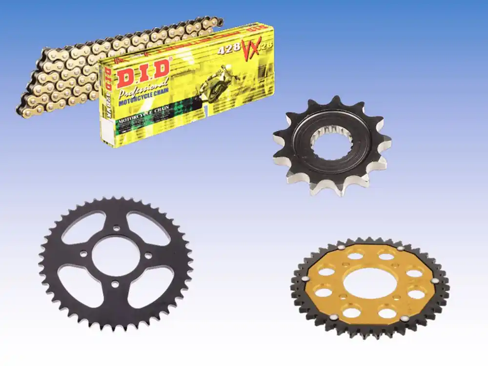 DID Kettensatz passend für Hyosung GT 125 R Comet (Bj.09-12) DID428 Kette Direktkauf