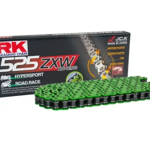 Aktuell RK Kettensatz passend für Kawasaki Ninja 1000 SX ABS (Bj.20-24) 525ZXW Kette farbig