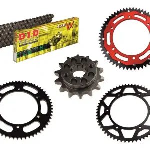 DID Kettensatz Fantic Caballero 125 Rally ABS (Bj.21-) DID428 Kette Neu Im Sortiment