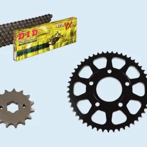 DID Kettensatz Honda XL125 R Pro Link (Bj.82-87) DID428 diverse Kette Geprüft