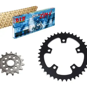 Neue Kollektion DID Kettensatz passend für Royal Enfield Super Meteor 650 (Bj.23-) DID520ZVMX Kette Premium