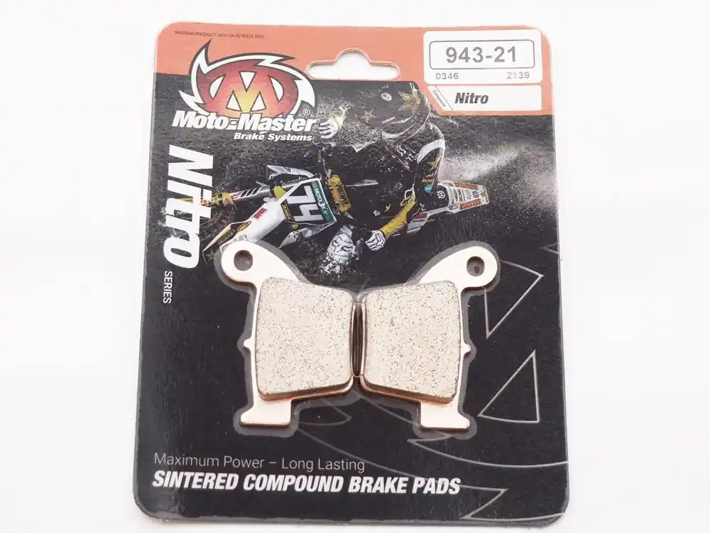 Sichere Zahlung Moto-Master Bremsbelag hinten Sinter Pro Racing / Nitro passend für TM Racing - 94312 94322 94321