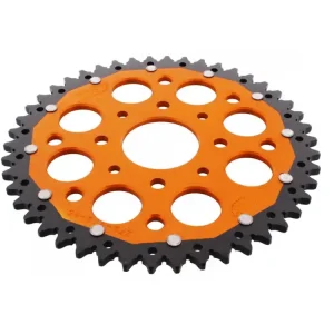 Echt Kettenrad ZF Dual 45 Zähne - (520) orange passend für KTM 125 200 Duke ZFD-273