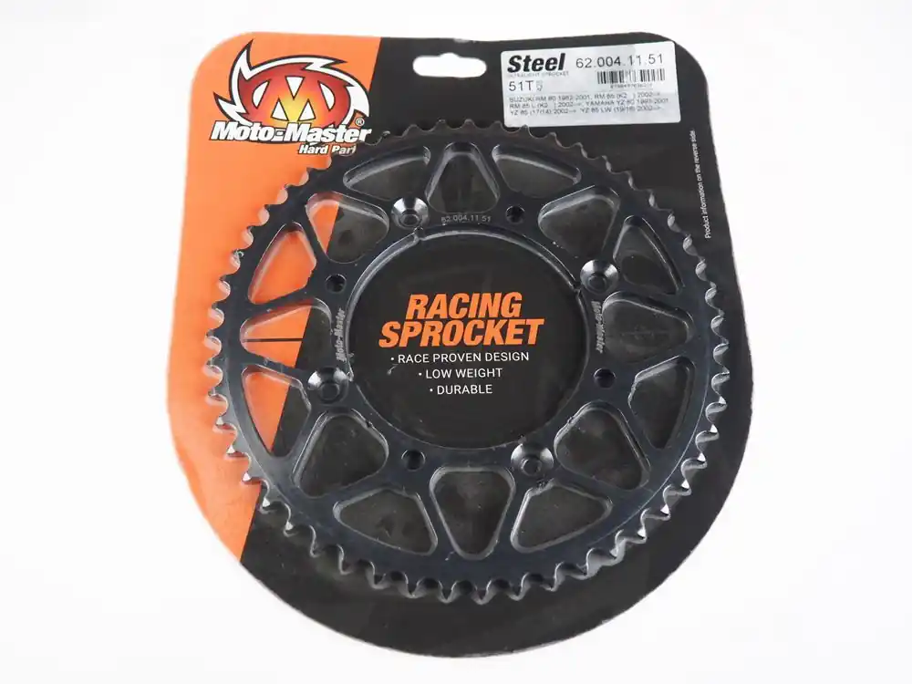 Nur Heute Kettenrad Stahl Ultralight Moto-Master 46 bis 53 Zähne (428) passend für Suzuki RM85 RM80 / Yama