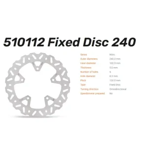 Moto-Master Bremsscheibe Nitro hinten passend für Aprilia Caponord 1200 Dorsoduro 750 900 1200 Shive Günstig