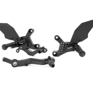 Gilles Fussrastenanlage AS31GT3-Y18-B schwarz passend für Yamaha YZF R9 (Bj.25-) Top-Seller