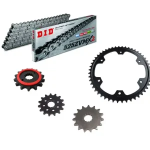 DID Kettensatz passend für Triumph Tiger 900 GT / Rally Pro / ABS (Bj.24-) DID525ZVM-X2 Kette Geprüft