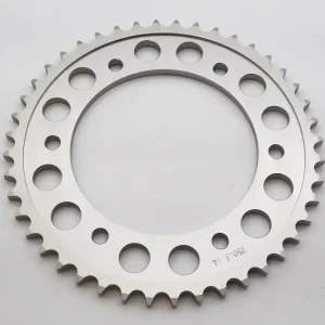 Kostenfreie Lieferung Kettenrad Alu 42 43 44 Zähne (530) esjot silber passend auf Honda CBR 1000 Fireblade / VTR 1000 SALE