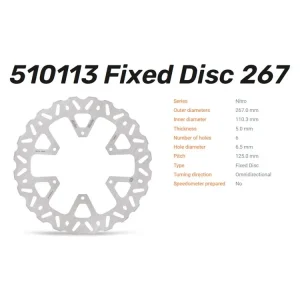 Top-Angebot Moto-Master Bremsscheibe Nitro hinten passend für KTM Adventure 1050 1090 1290 1390 - 510113