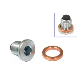 Ölablassschraube magnetisch JMP M14x1.5mm 18.1 mm passend für Honda / Triumph / Yamaha Begrenztes Angebot